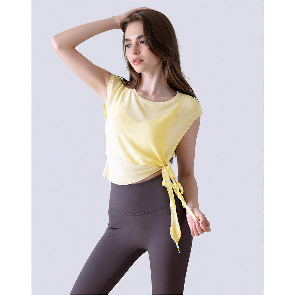 Summer Short Sleeve Mesh Top photo 2