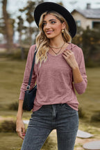 Drawstring Dropped Shoulder Hooded T-shirt (7)
