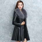 Faux Fox Fur Collar Coat variant CJYD186784701AZ|CJYD186784702BY|CJYD186784703CX|CJYD186784704DW|CJYD186784705EV|CJYD186784706FU|CJYD186784707GT