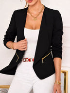 Open-front Long Sleeve Blazer (12)