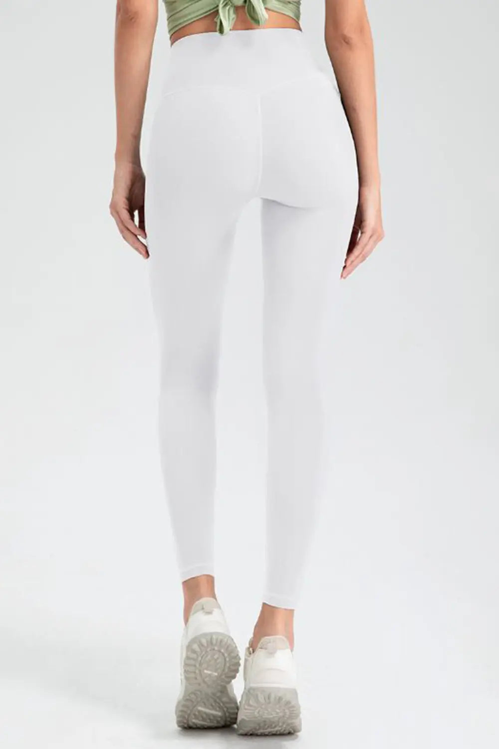 Wide Waistband High Waist Sport Leggings (9)