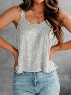 Sequin Scoop Neck Tank (20)