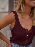 Textured Button-up Tank (7)