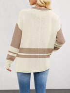 Block Side Slit Sweater (20)