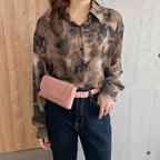 Retro Animal Print Belt Bag photo 2