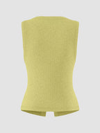 Ribbed Button-front Sleeveless Tank (5)