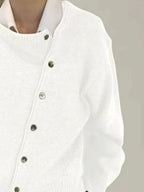 Dropped Shoulder Buttoned Cardigan (17)