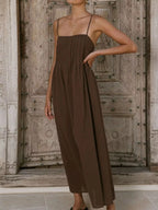 Pleated Bodice Midi Cami Dress (8)