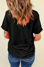 Round Neck Short Sleeve T-shirt (6)