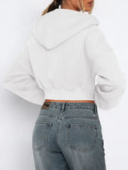 Zip Up Long Sleeve Hooded Cropped Jacket (17)