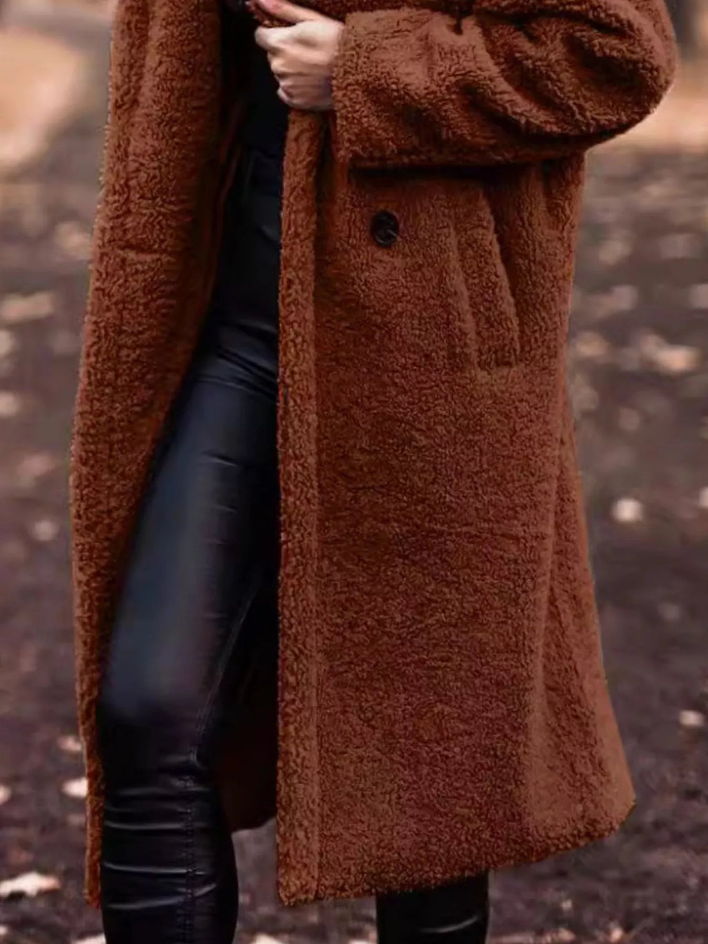 Teddy Bear Hooded Longline Outerwear (21)