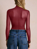 Mesh Long Sleeve Bodysuit (6)