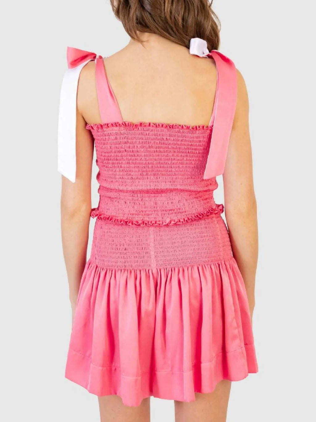 Smocked Tie Shoulder Cami Shorts Set (5)