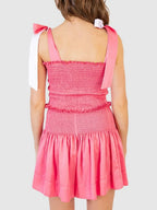 Smocked Tie Shoulder Cami Shorts Set (5)