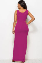 Scoop Neck Wide Strap Maxi Dress (8)