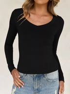 Slim Fit Long Sleeve T-shirt (15)