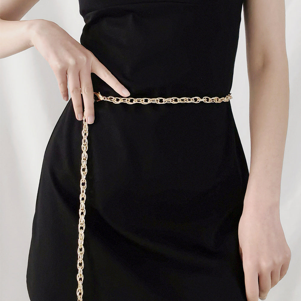 Chain Rhinestone Flower Dress photo 3