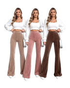 High-Waisted Corduroy Bell-Bottom Pants photo 10