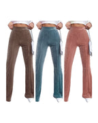 High-Waisted Corduroy Bell-Bottom Pants photo 14