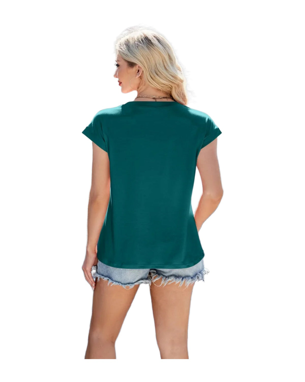 Round Neck Short Sleeve T-shirt photo 11