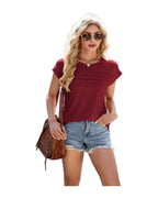 Round Neck Short Sleeve T-shirt photo 12