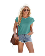 Round Neck Short Sleeve T-shirt photo 18