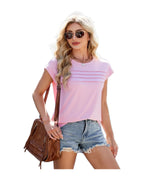 Round Neck Short Sleeve T-shirt photo 2