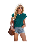 Round Neck Short Sleeve T-shirt photo 9