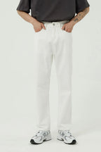 Straight-Leg Jeans with Pockets