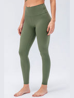 Wide Waistband Slim Fit Active Leggings